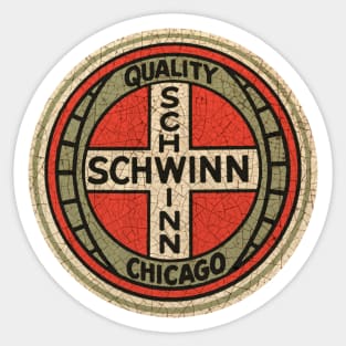 Schwin Vintage Bicycles Chicago Sticker